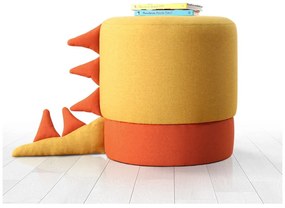 Pouf giallo per bambini Moouv - Artie