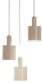 Lindby - Ovelia 3 Round Lampada a Sospensione Beige Lindby