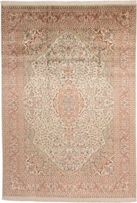 Cashmere Silk Tappeto orientale 270x190 (Indian) Annodato A Mano