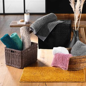 Tappetino da bagno giallo 50x120 cm Sweety - douceur d'intérieur