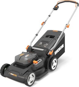 Tagliaerba a batteria WORX a velocità non regolabile WG745E 40V L 41 cm, 2 batterie e caricabatteria inclusi