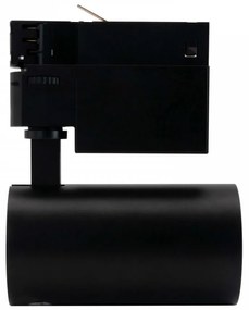 Faro LED 20W Trifase Nero 60°, 120lm/W, CRI92, no Flickering - BRIDGELUX LED Colore  Bianco Naturale 4.000K