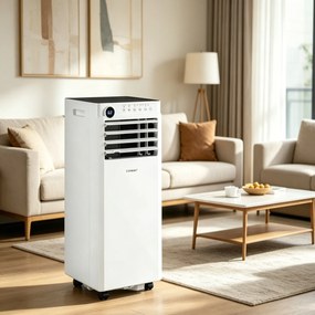 Costway Climatizzatore portatile 4 in 1 con raffreddamento, Condizionatore portatile 8000 BTU