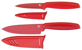 Set di 2 coltelli rossi con coperchio Touch - WMF