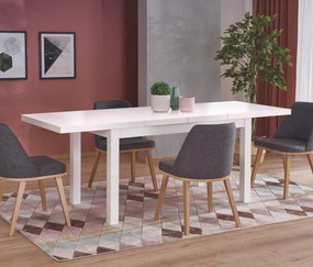 Tavolo allungabile Tiago 2 in bianco - L140/220 x l80 x h76 cm