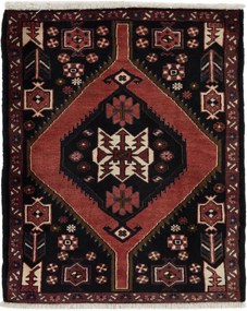 Hamedan Tappeto 110x90 (Iran) Annodato A Mano