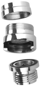 WENKO 22866100 - Doccia UNIVERSAL 170x6,5 cm finitura lucida cromo/argento/grigio