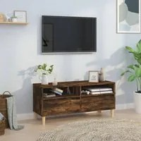 Mobile TV Rovere Fumo 100x34,5x44,5 cm in Legno Multistratocod mxl 128121