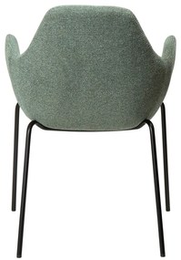 Poltrona verde chiaro in tessuto bouclé Zimmer - DAN-FORM Denmark