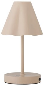 Lampada da tavolo dimmerabile a LED beige con paralume in metallo (altezza 28 cm) Lianna - Bloomingville