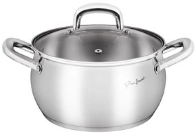 Lamart - Pentola con coperchio 18 cm in acciaio inox