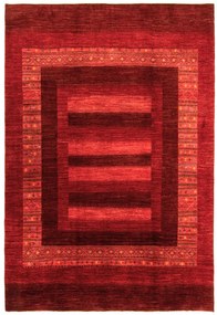 Gabbeh Tappeto persiano 290x200 Rosso (Iran) Annodato A Mano