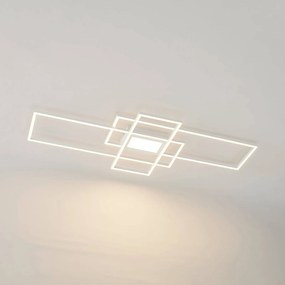 Lindby Caitlin plafoniera LED, bianco