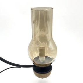 Brilagi - LED Lampadario a sospensione con catena COTTAGE 3xE14/40W/230V faggio/marrone