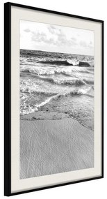 Poster  At the Seaside  Cornice Quadri Cornice nera con pass-partout, Larghezza x Altezza Home decor 30x45