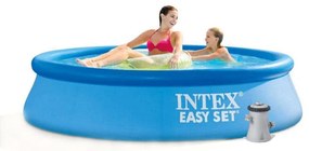 Piscina Autoportante INTEX 28108 Easy Set rotonda tonda Ø 244 H 61 con pompa