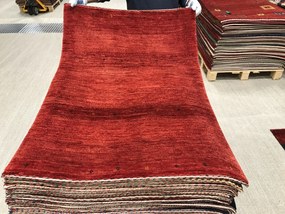 Loribaft Tappeto persiano 90x120 Rosso (Iran) Annodato A Mano