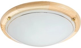 Brilagi - Plafoniera ORBIS 2xE27/60W/230V Ø 38 cm in pino