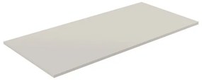 Top per lavabo Compatech VISOBATH L 100 x H 1.2 x P 46 cm cotone mdf, opaco