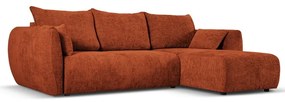 Divano angolare arancione (angolo destro) Matera - Cosmopolitan Design