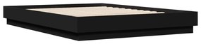 Giroletto nero 140x200 cm in legno multistrato