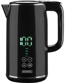 Bollitore Bourgini 235011 KETTLE 2200 W Nero 1,7 L