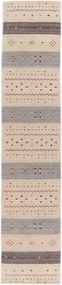 Loribaft Tappeto 80 x 400 (Indian) Annodato A Mano