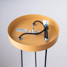 Sollux SL.1342 - Lampadario a sospensione con filo ARCHE 3xG9/8W/230V oro