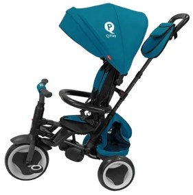 QPlay - Triciclo 3 in 1 per bambini RITO EVA PLUS turchese