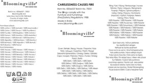 Cuscino decorativo in cotone 35x60 cm Aba – Bloomingville