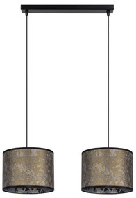 Lampadario su filo REZO 2xE27/60W/230V oro