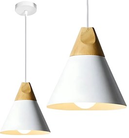 Lampada da soffitto pensile Scandi A. Bianca