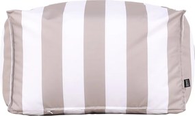 Pouf da giardino bianco e grigio – Bonami Essentials