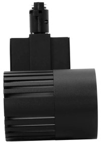 Faretto LED 40W per Binario Monofase CRI92 125lm/W 100° - Nero Colore Bianco Caldo 3.000K