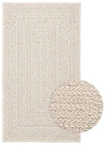 Tappeto Zızur Crema 60x110 Cm Aspetto Iuta Interni Ed Esterni /