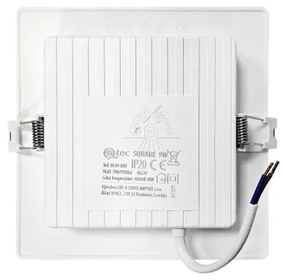 Lampada LED da incasso SQUARE LED/9W/230V 4000K 14,5x14,5 cm bianco