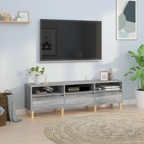 Mobile porta tv grigio sonoma 150x30x44,5 cm legno multistrato