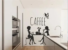 Adesivo da parete per la cucina di un amico per il caffè 100 x 200 cm