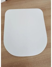 Copriwater Tuttoevo rettangolare dedicato per serie sanitari OLYMPIA CERAMICA con chiusura rallentata in duroplast bianco