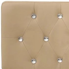 Panca 110 cm Cappuccino in Similpelle