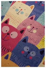 Tappeto per bambini , 100 x 160 cm Cats - Conceptum Hypnose
