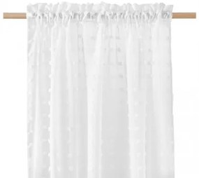 CASABLANCA tenda bianca con motivo a pois 140 x 250 cm