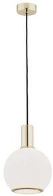 Argon 4357 - Lampadario a sospensione con filo SAGUNTO 1xE27/15W/230V d. 20 cm ottone