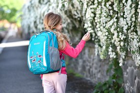 Zaino scuola BOLL SCHOOL MATE 20 l Flamingos - turquoise
