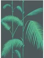 Cole & Son Carta da parati Palm Leaves Icons - Viridian
