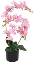 Orchidea Artificiale con Vaso 65 cm Rosacod mxl 130246