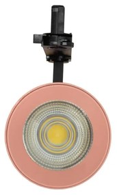 Faro LED 40W Trifase Rosa CRI92 Bianco Variabile 38° - Bridgelux LED Colore Bianco Variabile CCT