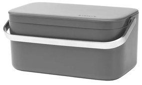 Bidone per l'umido in grigio scuro 1,8 l SinkSide – Brabantia