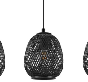 Eglo 43266 - Lampadario a sospensione con filo DEMBLEBY 1 3xE27/40W/230V