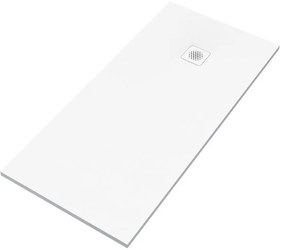 Piatto doccia SENSEA in composito minerale di resina gelificata Remix V3 bianco L 80 x L 170 x H 3.2 cm opaco
